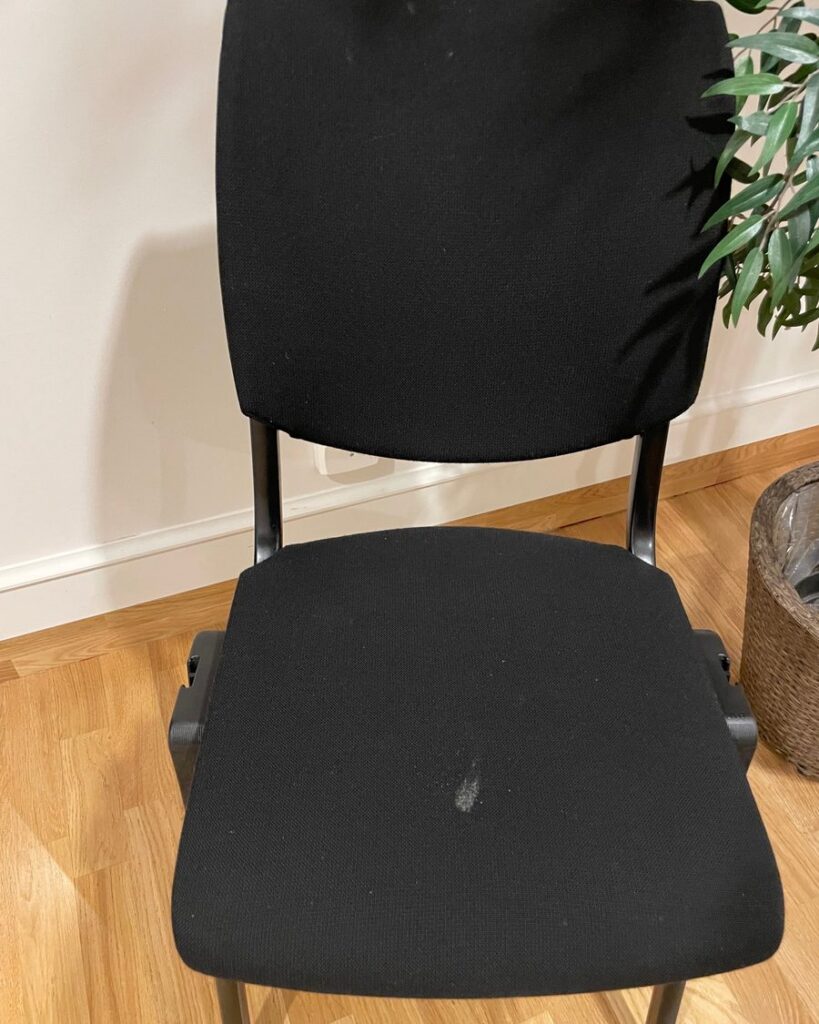 Stains and wear on textiles — from real projects